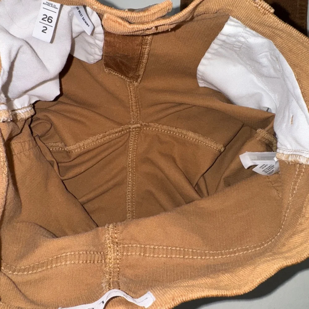LOFT Corduroy High-Waist Skinny Pants (26/2) - Picture 12 of 15